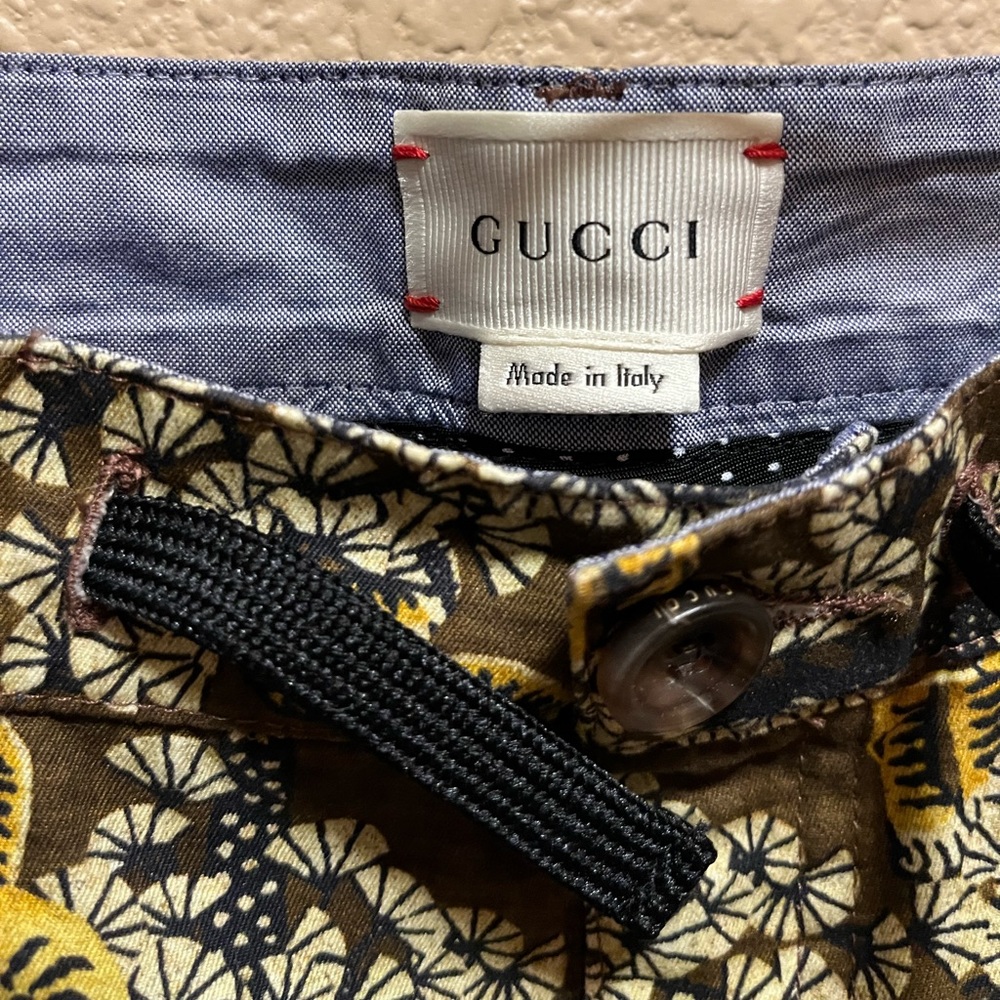 New Gucci Tiger Shorts Kids Size 10 Waist 28 - Picture 9 of 9